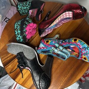 Irregular Choice random assortment of single non paired shoes size 37 all sample